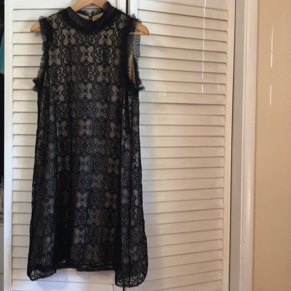 Women’s Dressy Lacy Little Black Dress